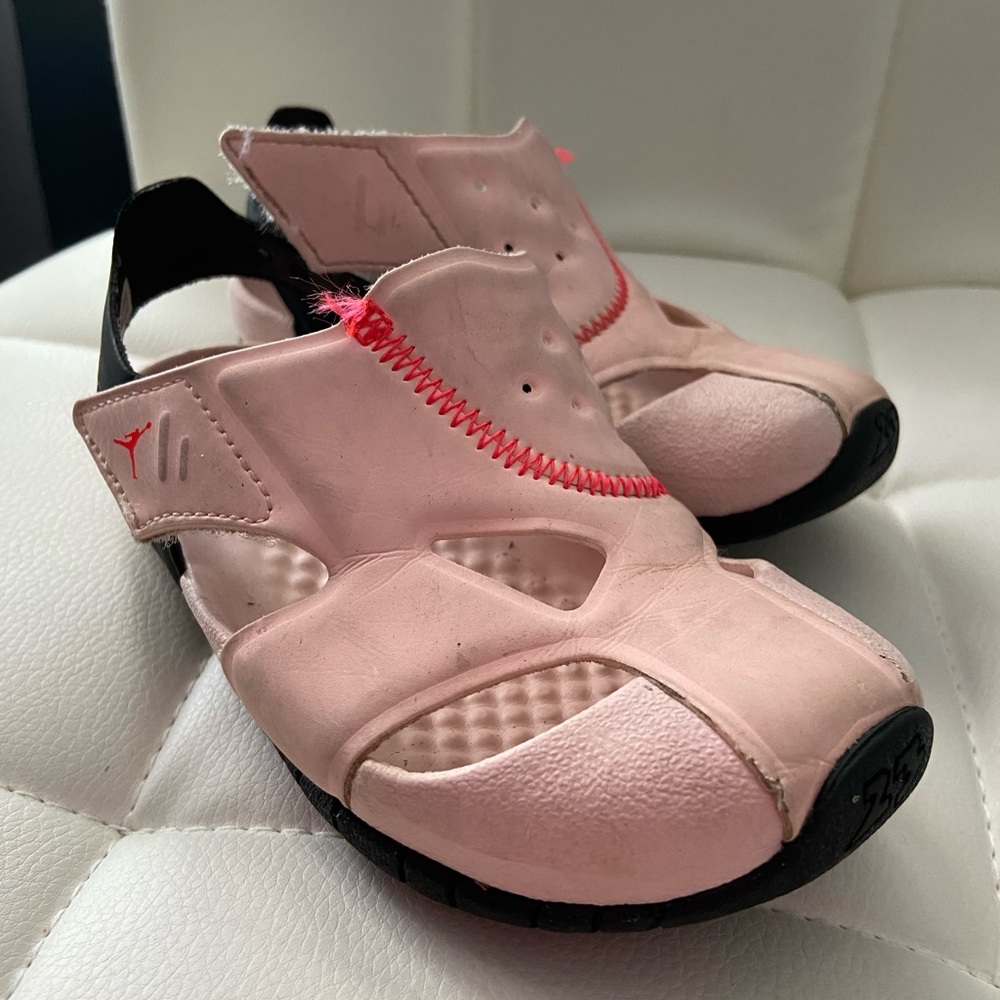 Jordan sandals water friendly